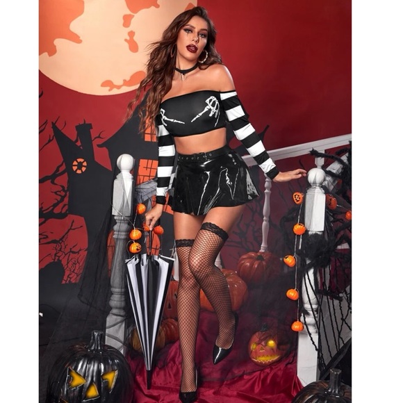 Cosplay Sexy Adult Skeleton Costume 💀 - Picture 6 of 6